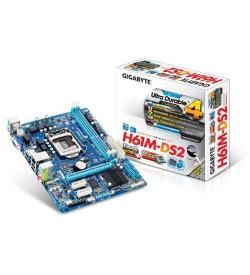 Placa Mae GA-H61M-DS2 LGA 1155 s/r core CI5/CI7/CI3